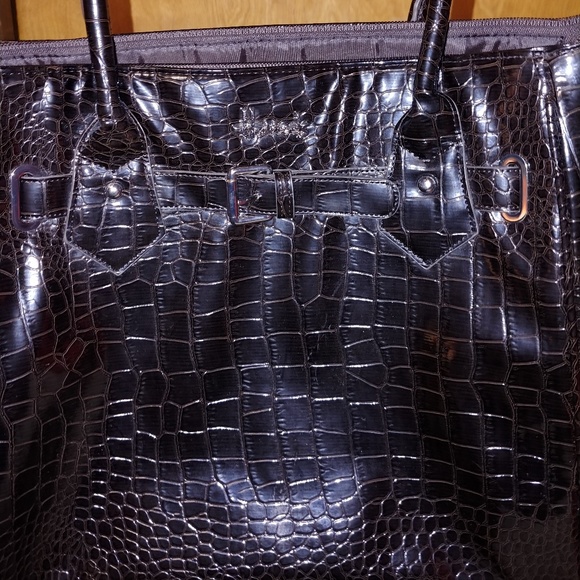 Harrods Black Purse - Picture 1 of 3